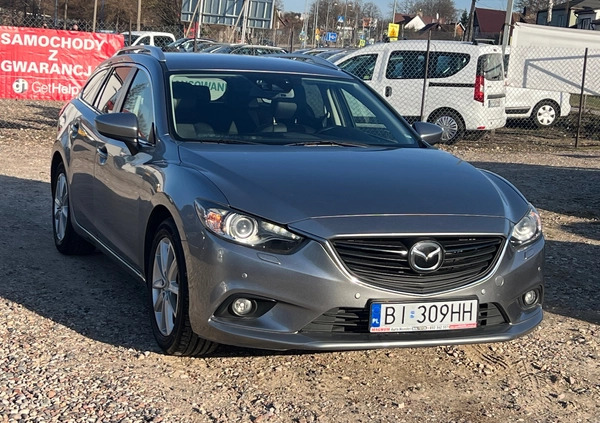 Mazda 6 cena 44900 przebieg: 184000, rok produkcji 2013 z Blachownia małe 631